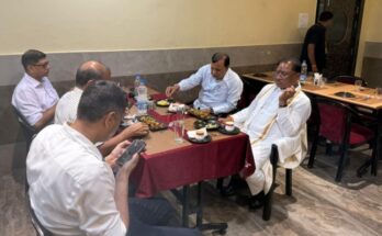 Sushasan Tihaar: CM Sai had food at a dhaba in Simga, had a hearty conversation with the common people
