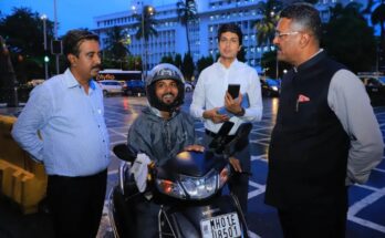 Transport Minister caught illegal Rapido bike, now action will be taken