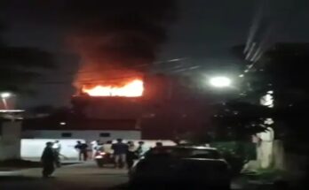 Fire in a house near the gas warehouse in Raipur, a major accident averted