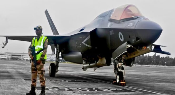 Repair of British fighter jet F-35 completed, will be sent back next week