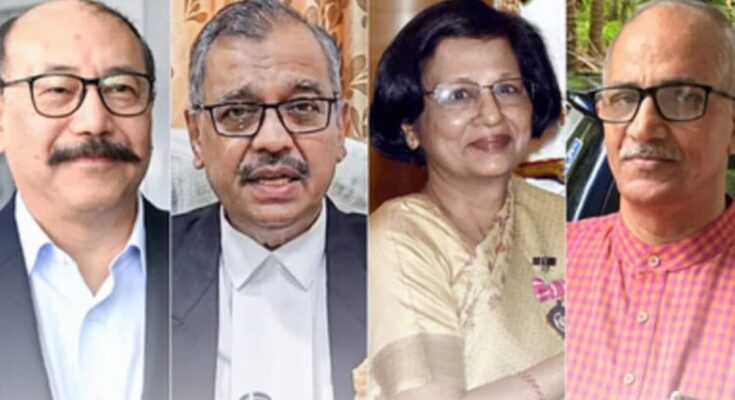राष्ट्रपति ने राज्यसभा के लिए चार नए सदस्यों को किया नामित