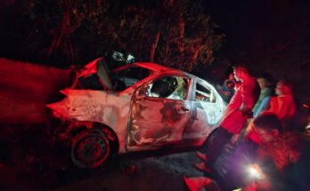 Horrible road accident in Kanker: 4 killed, 2 injured in burning