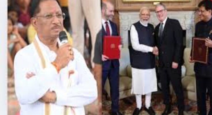 India-UK Free Trade Agreement will give Chhattisgarh a global platform: Chief Minister Sai