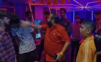 Hooliganism by MNS leader: Slapped gaming zone employee, expressed anger over children bunking school
