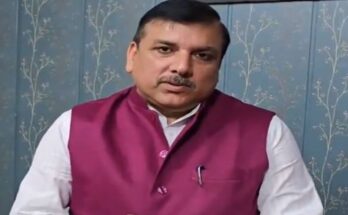 MP Sanjay Singh gave an adjournment motion in Rajya Sabha