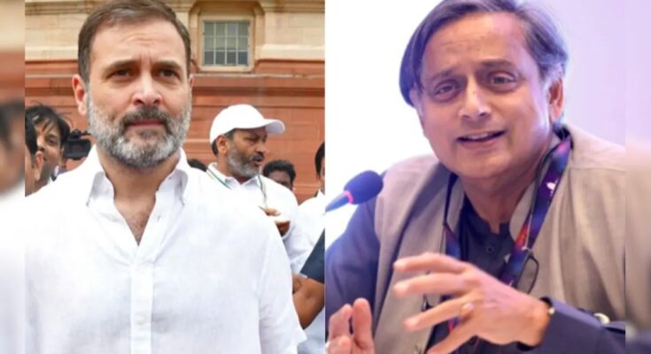 राहुल गांधी, डेड इकोनॉमी, शशि थरूर, अमेरिकी राष्ट्रपति डोनाल्ड ट्रम्प, Rahul Gandhi, Dead economy, Shashi Tharoor, US President Donald Trump, Indian economy, India-US relations, Exports, 25% tariff, भारतीय अर्थव्यवस्था, भारत-अमेरिका संबंध, निर्यात, 25% टैरिफ,