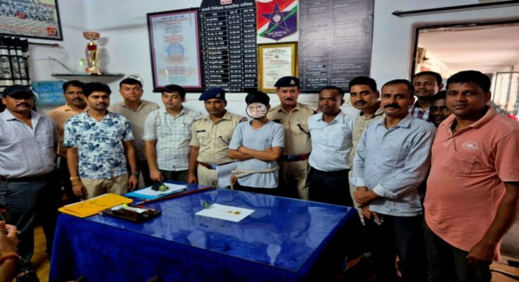 Accused of stealing gold jewellery arrested from Ahmedabad, jewellery worth Rs 27.50 lakh recovered