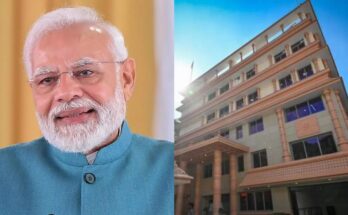 Delhi BJP New Office, PM Modi Inauguration, Deendayal Upadhyay Marg, Virendra Sachdeva, JP Nadda, Pant Marg, Party Bhawan Speciality, 825 sqm, Auditorium, Office Facilities, Delhi BJP Organisation, Navratri, Press Conference Room, Basement Parking,