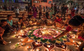 The new moon date will end before sunset on October 21st, and Diwali will be celebrated on October 20th.