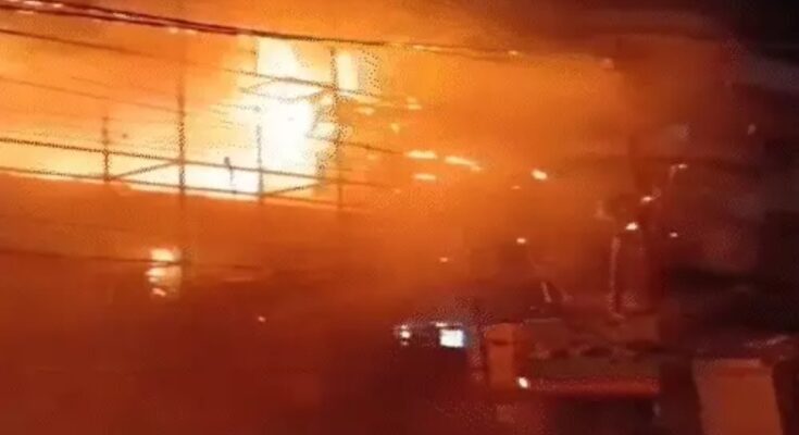 Fire breaks out at Hotel Pluto in Ghaziabad; firefighters save lives