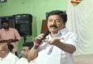 Controversy erupts over AIADMK MP CV Shanmugam's controversial remarks, with DMK strongly condemning it.