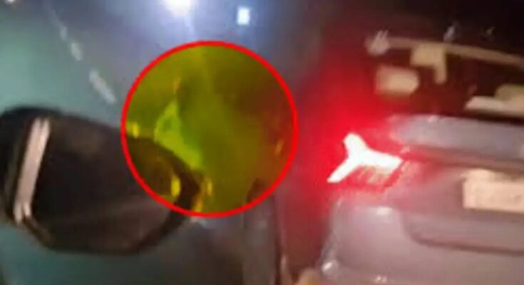 Gujarat Hit and Run, Halol-Shamlaji Highway, Drunk Teacher, Mahisagar Accident, Viral Video, Bike Accident, Dineshbhai Sarel, Sunil Machhar, Bakor Police, Vadodara Teacher, Road Accident,