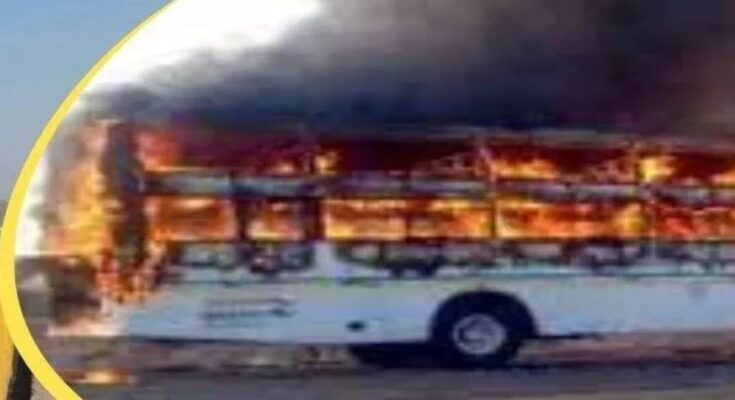 us Body Code, RTO, bus fire safety, Nitin Gadkari, road transport ministry, FDSS, emergency exit, fire extinguisher, passenger safety, transport rules, vehicle registration,