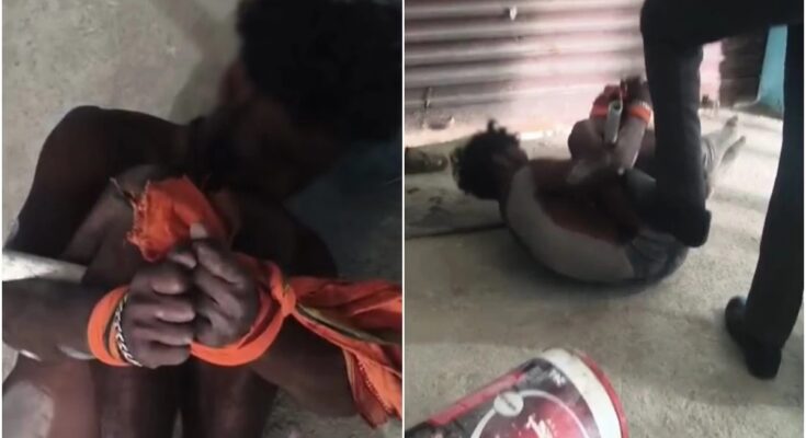 Ambikapur, Balrampur, Crusher plant assault, Viral video, Youth beaten, Petrol theft suspicion, Police investigation, Vinod Sarthi, Bario Chowki,