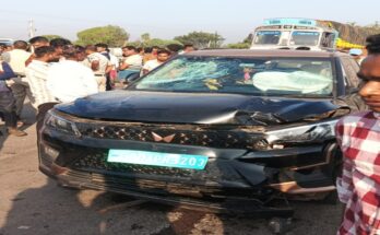 Raipur accident, Tekari Road, Speeding car, Bike rider death, Kush Sahu, Chakka jam, Traffic disruption, Police investigation, Chhattisgarh road accident,