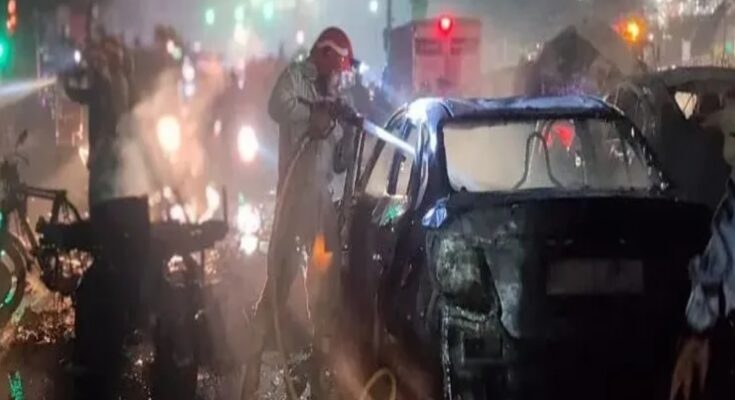 Red Fort Blast, Delhi Explosion, PETN, RDX, Semtex, Ammonium Nitrate Fuel Oil, ANFO, NSG Investigation, Forensic Report, High-Grade Explosives, Car Bomb, Military Explosives, Shock Wave, Detonator, Terrorist Attack, Chemical Analysis,