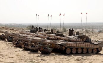 Trishul exercise, Indian Army, Indian Air Force, Indian Navy, Rajasthan desert, Kutch Gujarat, military drill, joint operations, future warfare, Rudra Brigade, Lt Gen Dheeraj Seth, cyber warfare, drone technology, air cover, Sudarshan Chakra Corps,