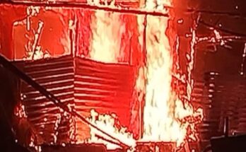 Major fire in Jupiter Market, loss worth lakhs; investigation underway