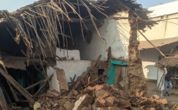 Durg accident, wall collapse, house foundation digging, labourers death, Hiretara village, Dhammadha police, mud house wall, construction accident, worker fatality,
