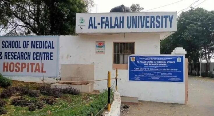 Delhi Blast Case, Al Falah University, ED Raid, Enforcement Directorate, Faridabad, Okhla Office, Terror Module, NIA Investigation, Delhi Police, Umar Accused, Money Laundering Probe, Car Explosion, Red Fort Metro Station, Terror Links,