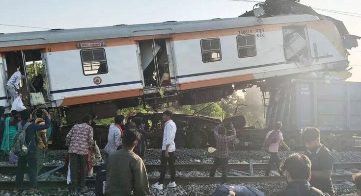 Bilaspur train accident, MEMU train, assistant loco pilot suspension, Rashmi Raj, CRS inquiry, railway safety, Lal Khadan collision, goods train accident, technical investigation, railway administration, operational engineer removed, force leave, TRD officer Vivek Kumar,
