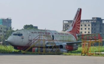 Boeing 737-200, Air India aircraft, Kolkata Airport, abandoned aircraft, 13 years idle plane, road transportation, tractor-trailer transport, Bengaluru training aircraft, aviation negligence, asset management failure, Pratt & Whitney engine,