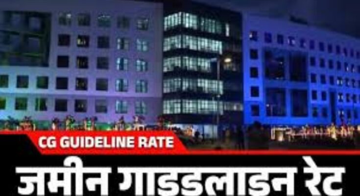Chhattisgarh Land Guideline Rates, Raipur Land Rates, Property Guideline 2025, Land Registration Objections, District Valuation Committee, Real Estate Impact, Farmers Protest Land Rates, CG Property Prices, Land Rate Revision,