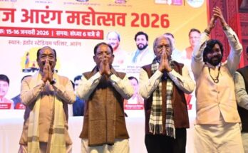 Moradhvaj Arang Festival 2026, Vishnu Dev Sai, Arang Tehsil, Samoda Tehsil, Cultural Festival Chhattisgarh, Raipur News, Sand Artist Hemchand Sahu, State Government Announcements, Chhattisgarh Heritage, I