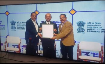 Chhattisgarh receives the award for the best state in the country.