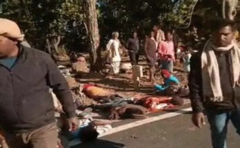 School bus overturns on Chhattisgarh-Jharkhand border: 10 dead, 19 seriously injured.