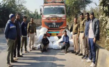 Ganja worth Rs 4.75 crore seized from a truck: Two smugglers arrested while transporting it from Odisha to Maharashtra.