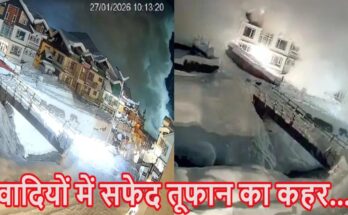 Whiteout in Sonamarg: Several hotels buried under massive avalanche, authorities increase vigilance.