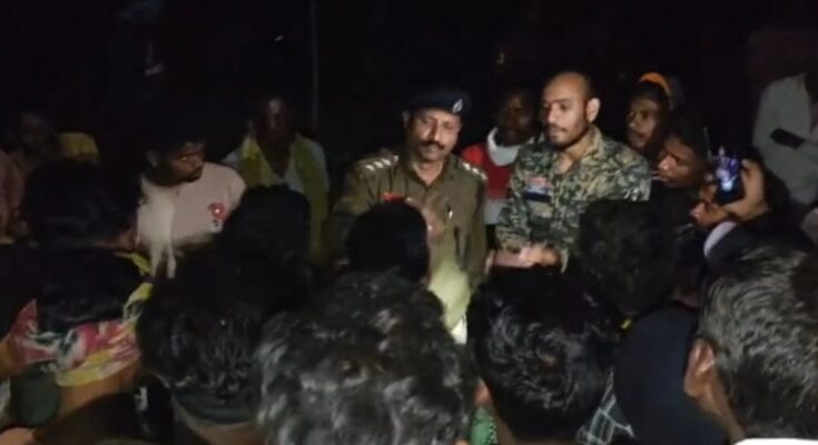 Uproar erupts in Dhamtari over burial of a converted woman; villagers insist on exhuming the body