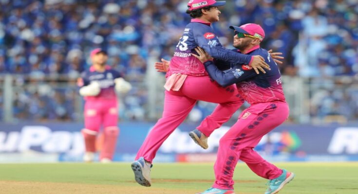 Vaibhav Suryavanshi, IPL 2026, Rajasthan Royals, Mumbai Indians, Youngest Catch Record, IPL Record, Vaibhav Catch, IPL News, Chris Gayle Record, RR vs MI, Mujeeb Ur Rahman, IPL Playoffs,