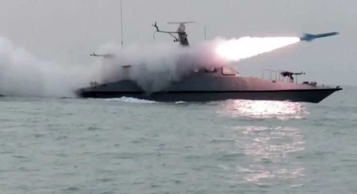 : US Iran Conflict, Iran Missile Attack, CENTCOM Strike, Strait of Hormuz, IRGC Boats, Bandar Abbas Attack, US Airstrike, Iran News, Middle East Tension, Ceasefire Violation, American Navy, IRGC Missile Launcher, Breaking International News, Gulf Tension,