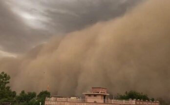 Sandstorm Alert Remains in Rajasthan Today: North India Finds Relief from the Heat Amidst Rain and Gusty Winds